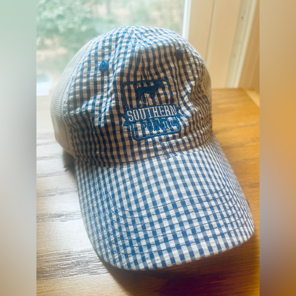 Southern Point Co. Gingham Cap